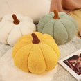 thumbnail image 3 of Almohadas de calabaza para Halloween, almohada de felpa 3D con forma de calabaza, decoración otoñal para cama, sofá o habitación, almohadas suaves de calabaza, regalos de decoración de Halloween, 3 of 8