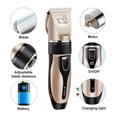 thumbnail image 4 of BESTSKY Dog Grooming Kit,Professional Pet Grooming Kit with Low Noise Dog Clippers for Grooming,Adjustable Blades and Nail Clippers, 4 of 5