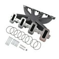 thumbnail image 6 of 300-132 Single Plane Carb Intake Manifold Black For GM LS Gen III IV LS1 LS2 LS6, 6 of 11