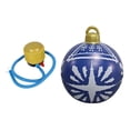 thumbnail image 3 of Christmas Inflatable Ball PVC 50cm Inflatable Balloon for Garden Party Patio Blue Snowflake, 3 of 8