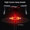 thumbnail image 4 of Bicycle Turn Signal Remote Control Bicycle Direction Indicator MTB LED Tail Light USB Rechargeable Bicycle Tail Light With Horn, 4 of 13