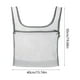 thumbnail image 3 of Laundry Bag | Fine Mesh Organizer with Reinforced Handles | Travel Packing Pouch for Delicate Clothes | Durable Polyester | Wash Socks Underwear | 63x50cm | 1 Pc | Gray, 3 of 7