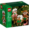 LEGO Gingerbread Ornaments Building Toy, Festive Gingerbread Décor, Great Family Activity or Holiday Decoration, Gift for 6 Year Old Kids, Boys and Girls, 40642