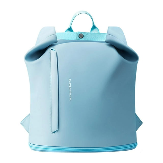 Almencla Beach Backpack Swimming Equipment Backpack Bag for Shoe Swimsuit Gym Clothes blue