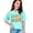 Chalky Mint, variant on Dance Mom, Title or Name for Dancer Mother, Mama or Mommy, Groovy Retro Wavy Text, Ivory Comfort Colors T-Shirt, Small