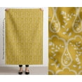 thumbnail image 3 of Soimoi Upholstery Fabric for Sofa, Chairs & Outdoor Dcor, Water-Resistant Home Dcor Fabric by the Yard, 56" Wide, Leaves Print, Yellow, 3 of 7