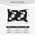 thumbnail image 4 of Honeii Daisies Flowers Decorative Throw Pillow Case - Elevate Your Couch, Sofa, or Bed with Stylish Home Decor, Perfect Gift Idea-14"x20", 4 of 6