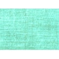 thumbnail image 1 of Ahgly Company Indoor Rectangle Persian Turquoise Blue Traditional Area Rugs, 5' x 8', 1 of 4