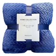 thumbnail image 1 of Wheat Velvet Small Blanket,Warm Blanket, Coral Velvet Blanket,Blue, 1 of 5