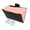 Orange, variant on Cadancy 12 Pocket A4 Mini Expanding File Folder Candy Color Inserts Clear Plastic Organizer for Documents Bills Receipts School Papers Office Filing