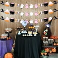 thumbnail image 3 of 36Pcs Pink Halloween Boo Banner Garland Halloween Party Decorations Ghost Witch Hat Boo Garlands Cute Boo Hanging Decoration Photo Booth Background for Girls Birthday Baby Shower Party Decor Supplies, 3 of 8