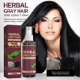 thumbnail image 1 of 100ml Hair Darkening Spray Anti Gray Hair Herbal Serum Blacken Hair Reduce Gray Hair Scalp Nourish Spray, 1 of 4