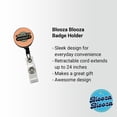 thumbnail image 2 of Philippians I Can Do All Things Through Christ Bible Christian Retractable Reel ID Badge Key Card Name Tag Holder with Clip, 2 of 6