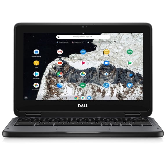 Pre-Owned Dell Chromebook 3100 2 in 1 11.6''- Intel Celeron N4020 - 8GB RAM 32GB Storage - ChromeOS - Black