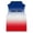 Blue#9527, variant on BOOMNY Boys Sleeveless Soccer Hoodies Pullover England Letter Graphic Hooded Vest for Boys Soft Dailywear