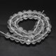 thumbnail image 2 of Natural Quartz Crystal Beads Strands Rock Crystal Beads Round Grade AB 10mm Hole: 1mm about 38pcs/strand 15.3 inch(39cm), 2 of 3