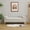 Light Gray, variant on 64.7"W Upholstered Corduroy Flip-top Storage End of Bed Bench, Accent Window Footrest with Armrests&Backrest&2 Bolsters Rubberwood Legs