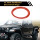 thumbnail image 3 of Anillos de Decoración del Tablero de Ventilación de AC de 4 Pcs para Jeep Wrangler JL JLU 2018-2020, Decoración del Anillo de Cubierta de Ventilación de Aire Acondicionado de Plástico Naranja, 3 of 6