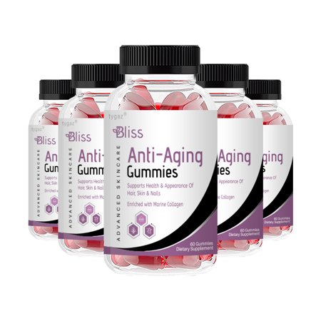 (5 Pack) Bliss Gummies - Bliss Advanced Skincare Gummies