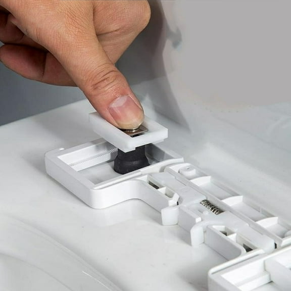 Niceauty Heavy Duty Bolts Toilet Bolts Toilet Lid Screw Black 4pcs