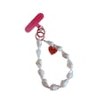 thumbnail image 2 of Pearl Phone Lanyard - Adjustable, Crossbody, for Phones/Keys/Wallet, Fashion Accessory, 2 of 6
