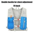 thumbnail image 6 of Running Hydration Vest Backpack Lightweight Insulated Pack Bag Daypack Hiking Trail Cycling Race Marathon,9.8x16.1in(Blue), 6 of 6