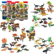 KEDSUM Animals Bucket - 12 Pcs/ Set - Dinosaur World