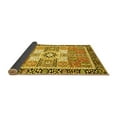 thumbnail image 2 of Ahgly Company Indoor Rectangle Abstract Yellow Modern Area Rugs, 7' x 9', 2 of 4