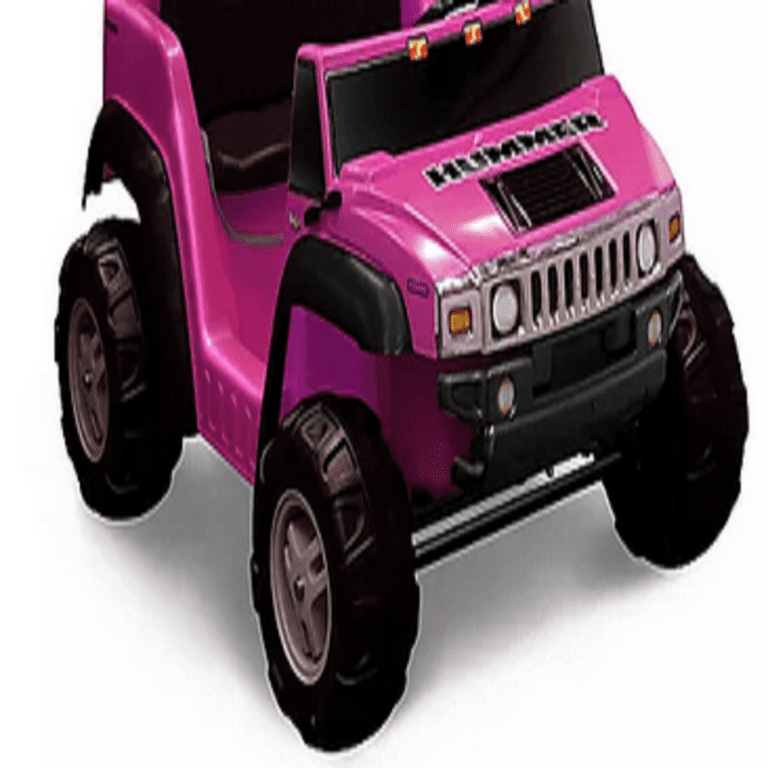 12V 2Seater Pink Rideon Hummer H2 By Kid Motorz - Walmart.com