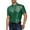Green, variant on toraway Fall Clothes Men Shirts Short Sleeve Tall Men's Casual Short Sleeve Lapel PU Shirt 70 Disco Nightclub Party T Shirt S