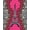 Hot Pink Black White, Pattern 1, variant on ODIKA Spotted Cheetah Tower Zebra Stripe Print Leopard Playful Expressive Non-Slip Chair-Friendly for Home Office, Gaming Room, Under Desk