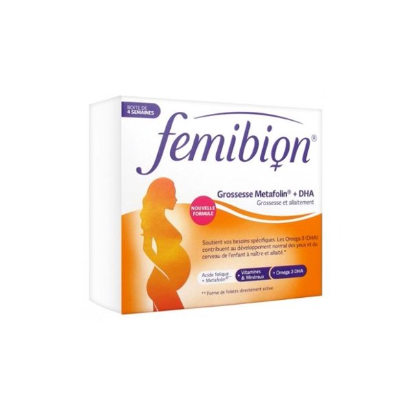 Femibion Pregnancy Metafolin Dha 28 Tablets 28 Capsules Walmart Com