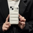 thumbnail image 1 of Funda acolchada de Color liso para iPhone, carcasa suave para teléfono, 14, 13, 12, 11 Pro Max, Mini, 7, 8 Plus, X, XS, XR, SE2 Fivean unisex, 1 of 2