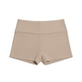 thumbnail image 2 of Lmueinov Women's Ribbed Yoga Shorts with Fold Over Waistband, High Waisted Seamless Workout Biker Shorts for Gym Athletic, Stretchy Breathable Booty Shorts, 2 of 4