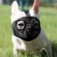 thumbnail image 1 of Adjustable Breathable Dog Muzzle For English Bulldog, French Bulldog, Pekingese, Shih-tzu, Pug, 1 of 4