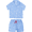 Blue Lark, variant on Way to Celebrate Toddler Boy Patriotic Americana Americana Shirt and Short Set, Sizes 12M-5T