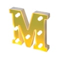 thumbnail image 3 of Ramadan Mubarak LED Letter Lights - Battery-Powered Table Decoration with Mirror Surface, Party Decor for Eid, Home, and Tabletop Celebrations, Gift, 3 of 5