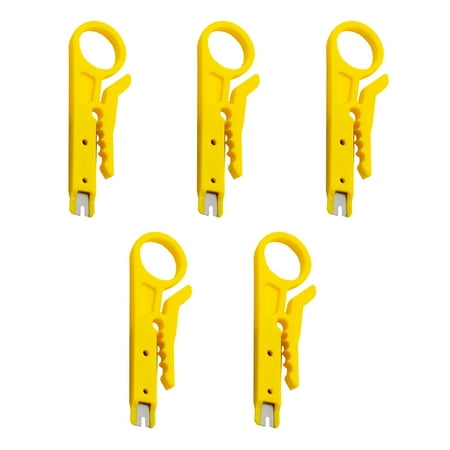 

5pcs Wire Stripper Random Color Telephone Line Crimping Tool Mini Portable Home