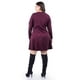 thumbnail image 3 of Vestido corte A Roman Fashion Tallas Extras 11578 Vino 38, 3 of 5