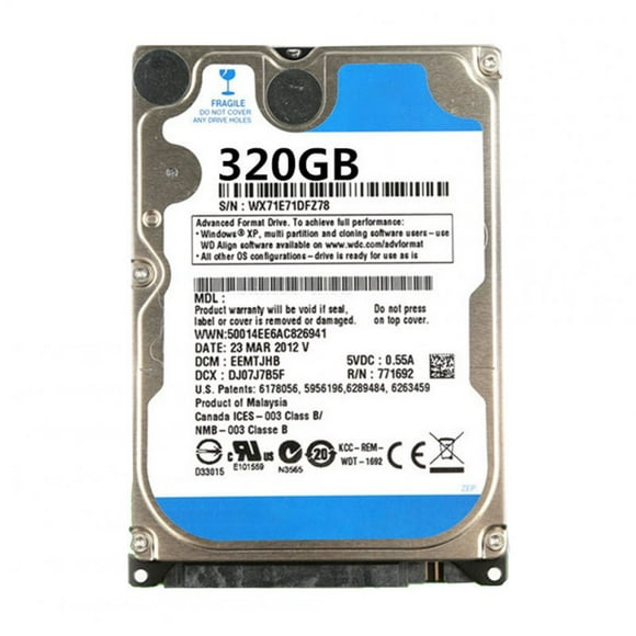 PC Hard Drive HDD 5400rpm Cache SATA 2.5 inch Laptop Hard Drive 320GB