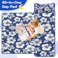 thumbnail image 4 of Pioneer Flower Floral Print Pattern Toddler Nap Mats for Kids Preschool,Sleeping Mat Bag or Kids,Toddler Sleeping Bag,Toddler Nap Mat or Daycare, 4 of 6