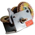 thumbnail image 4 of Fithood 1 Left and 1 Right 2" Tow Dolly Lashing Winch Truck Rack Tie Down Strap Ratchet, 4 of 5