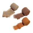 thumbnail image 2 of veasfak 3 Rolls Fringe Chiffon Ribbon Gauze Colorful Ribbon Smooth Ribbons Set for Party Brown Set, 2 of 9