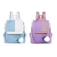 thumbnail image 4 of Mochila infantil para niñas y niños - Mochila infantil impermeable con parte superior enrollable para niños de 3 a 8 años. Mochila de jardín de infancia con capacidad expandible con dos, 4 of 6