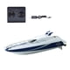 thumbnail image 2 of Portable Remote Control Boat Warship Model RC Boat for Beginner Adults Gifts Hugo Barco teledirigido, 2 of 8