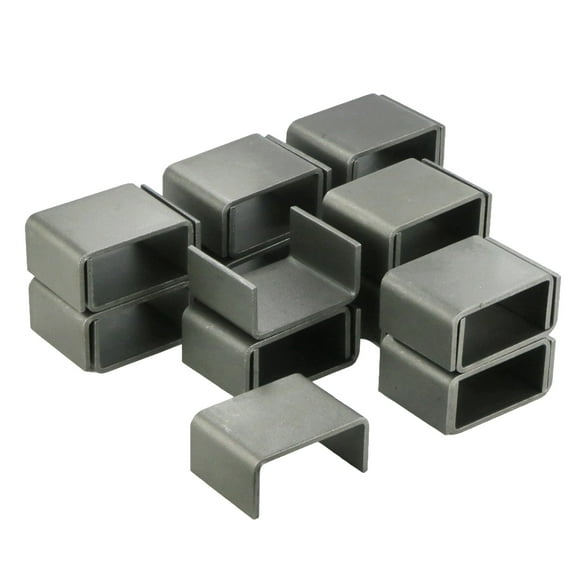 The ROP Shop 24 Pack -  2x4 Steel Weld-On Brackets for Cargo Strap & Transport Binder Chain