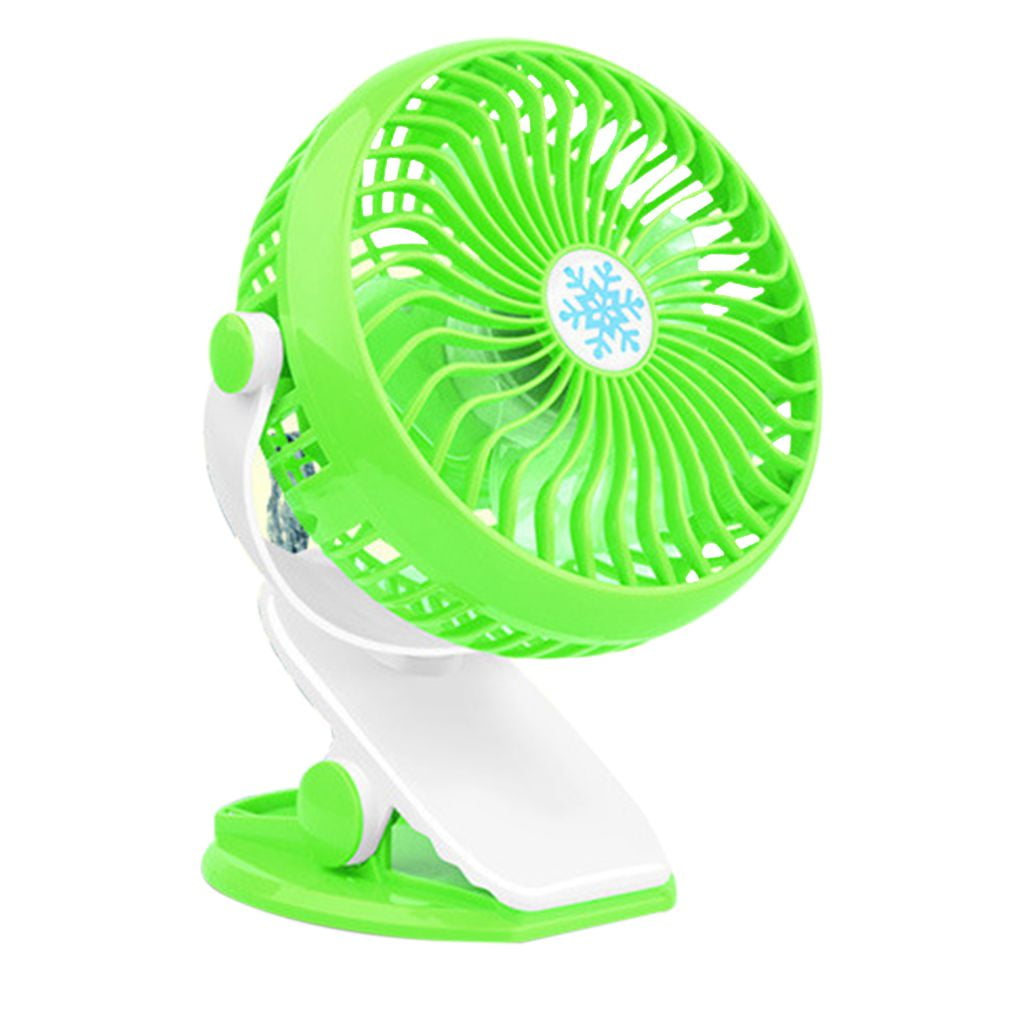 Battery Or USB Operated Clip Fan Rotate Portable Wind Speed Adjustable
