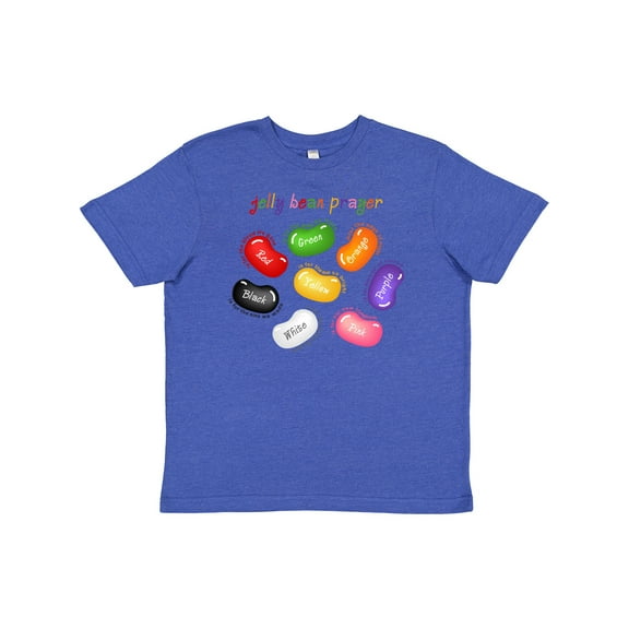Inktastic Jelly Bean Prayer Youth T-Shirt