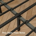 thumbnail image 5 of Feonase Full Size Metal Bed Frame, 14 Inch Platform Bed with 6 Non-Slip Mattress Gaskets, 5 of 7