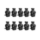 thumbnail image 3 of Clips para tienda de campaña, ganchos para tienda, accesorios para equipo, colgador de luz, soporte para luz de fiesta para reemplazo de Camping negro 10 piezas DYNWAVEMX Gancho de tienda, 3 of 8